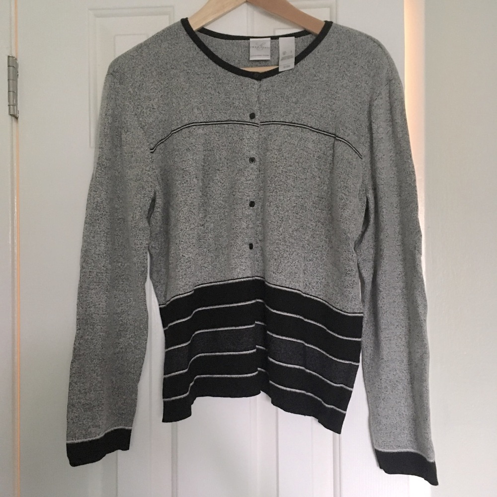 Emma James Liz Claiborne cardigan sweater
